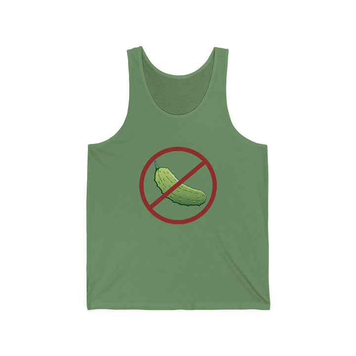 No Pickle! Unisex Cotton Tank - Great Pickleball Stuff