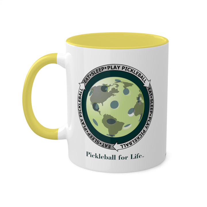 Eat Sleep Play Pickleball Coffee Mug-Great Pickleball Stuff