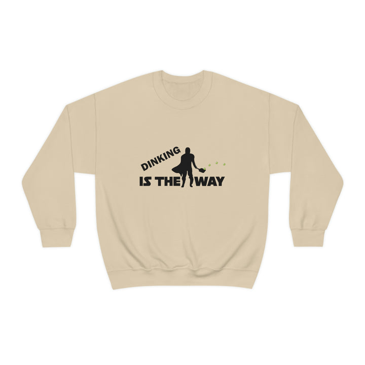 Dinking is the Way Unisex Crewneck Sweatshirt - Great Pickleball Stuff