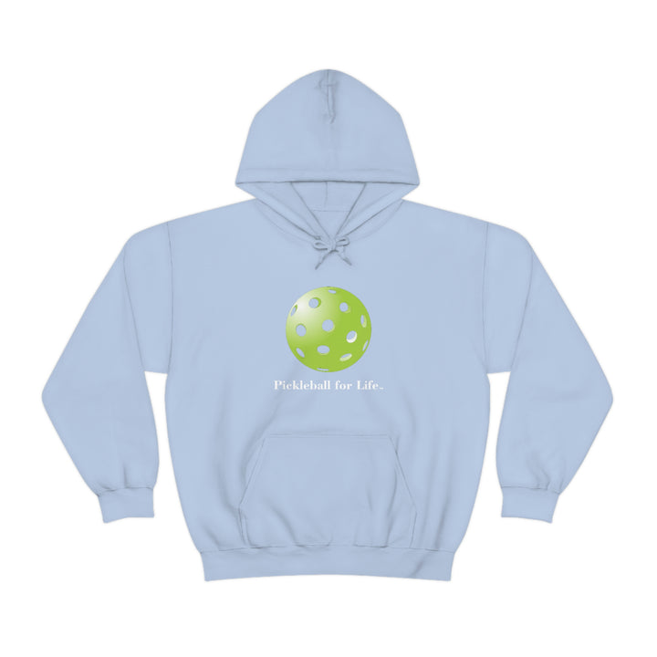 Pickleball for Life-Green Unisex Hoodie - Great Pickleball Stuff