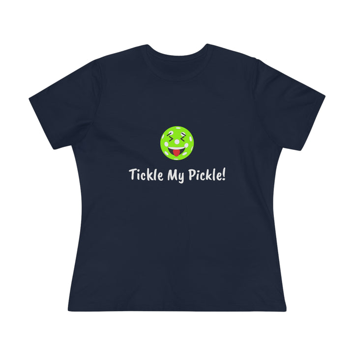 Tickle My Pickle Women's Relaxed-Fit T-shirt - Great Pickleball Stuff