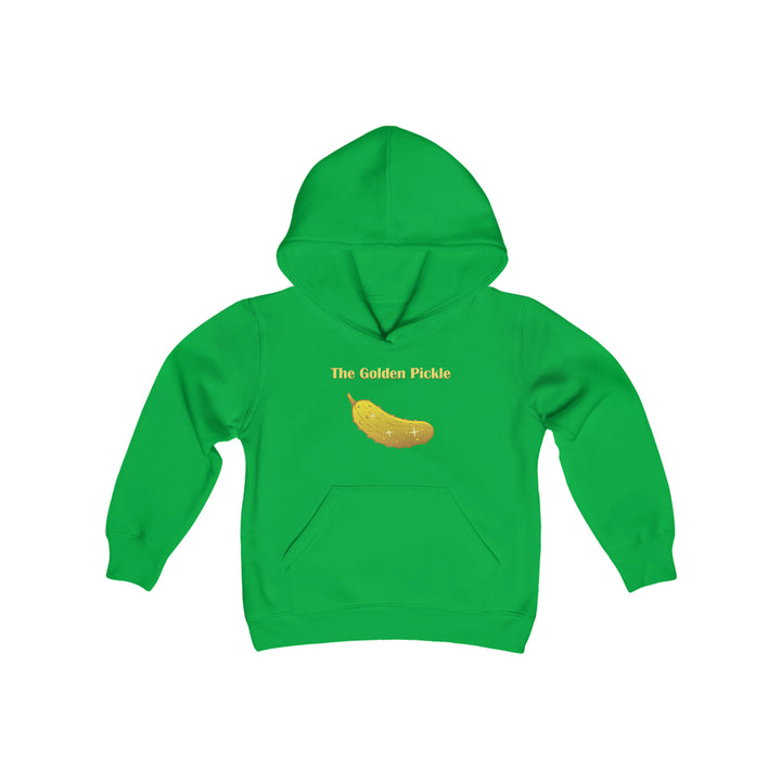 The Golden Pickle Youth Hoodie - Great Pickleball Stuff