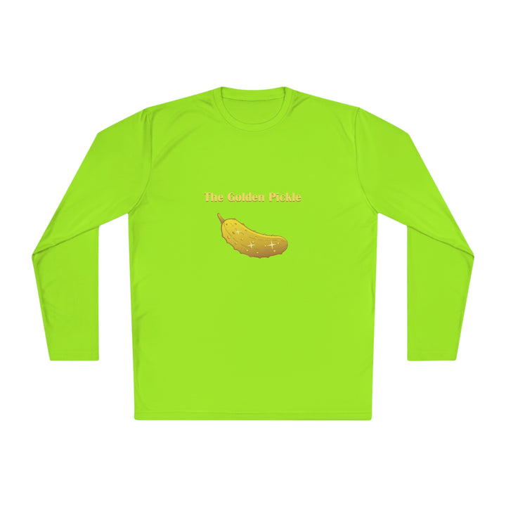 The Golden Pickle Unisex Moisture-Wicking Long Sleeve Tee - Great Pickleball Stuff