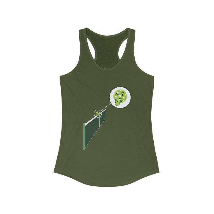 Pickleball Decision Women's Racerback Tank - Great Pickleball Stuff