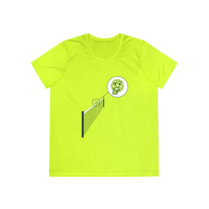 Pickleball Decision Women's Moisture-Wicking T-Shirt - Great Pickleball Stuff