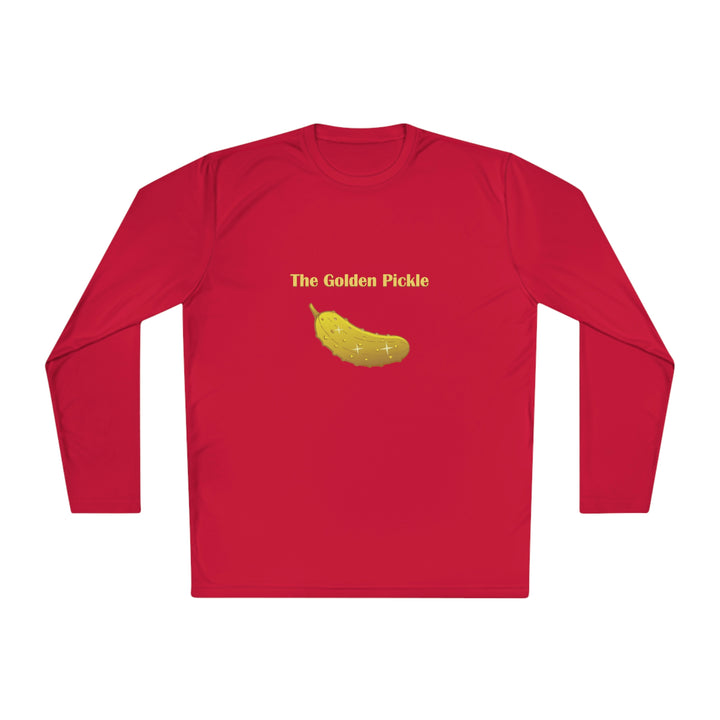 The Golden Pickle Unisex Moisture-Wicking Long Sleeve Tee - Great Pickleball Stuff