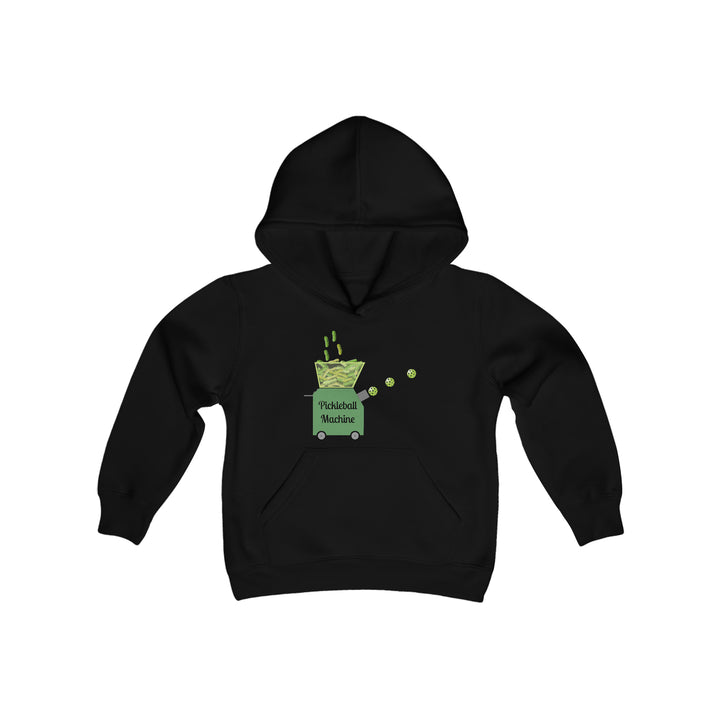 The Pickleball Machine Youth Hoodie - Great Pickleball Stuff