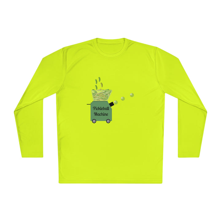 The Pickleball Machine Unisex Moisture-Wicking Long Sleeve Tee - Great Pickleball Stuff