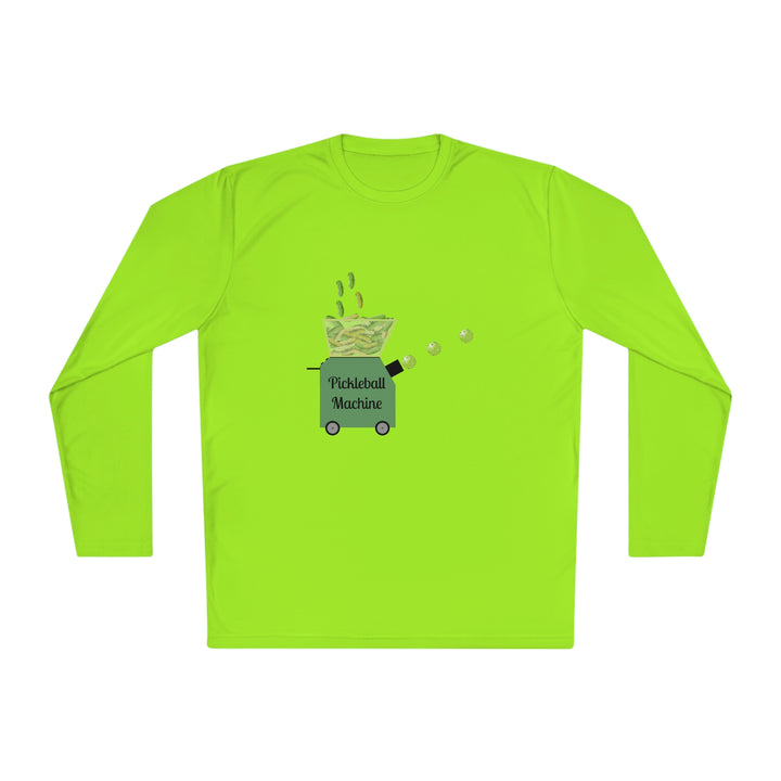 The Pickleball Machine Unisex Moisture-Wicking Long Sleeve Tee - Great Pickleball Stuff