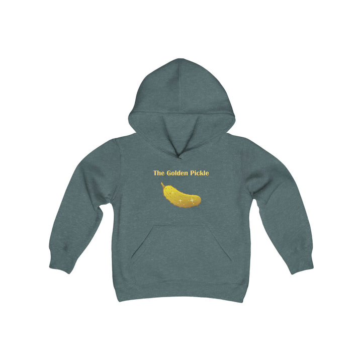 The Golden Pickle Youth Hoodie - Great Pickleball Stuff