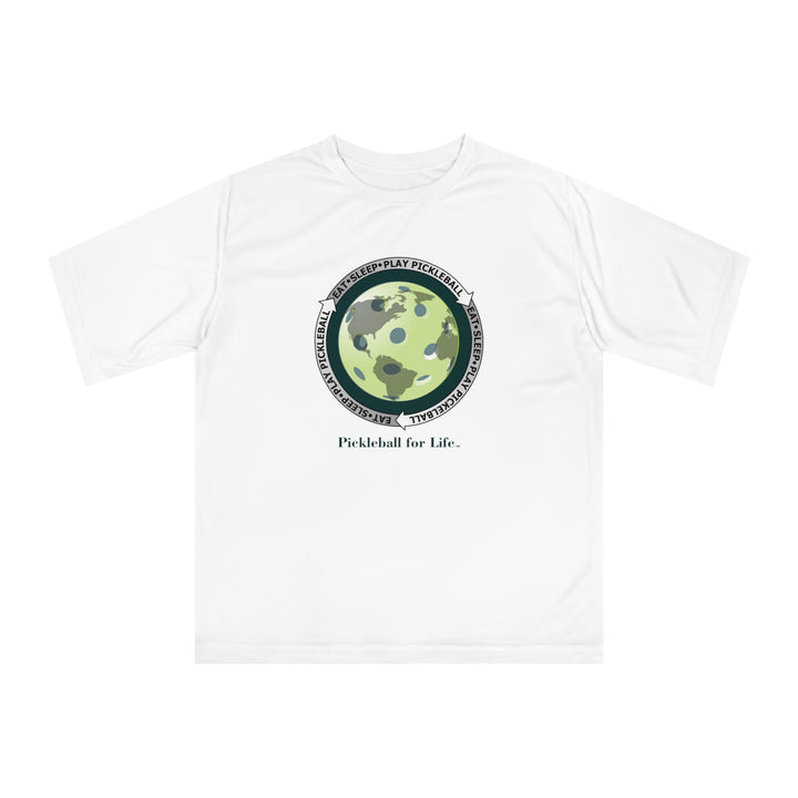 Eat Sleep Play Pickleball Unisex Moisture-Wicking T-Shirt - Great Pickleball Stuff