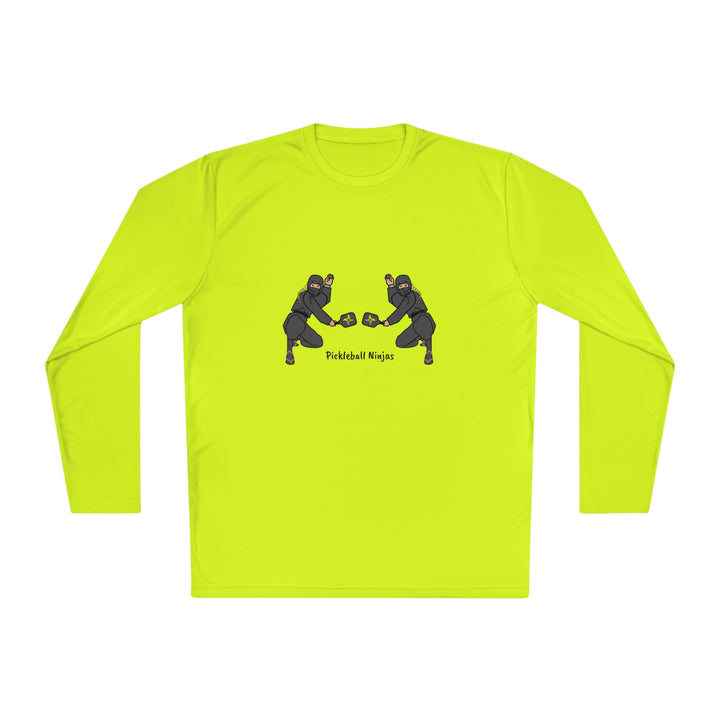 Pickleball Ninjas-Women's Doubles Unisex Moisture-Wicking Long Sleeve Tee - Great Pickleball Stuff