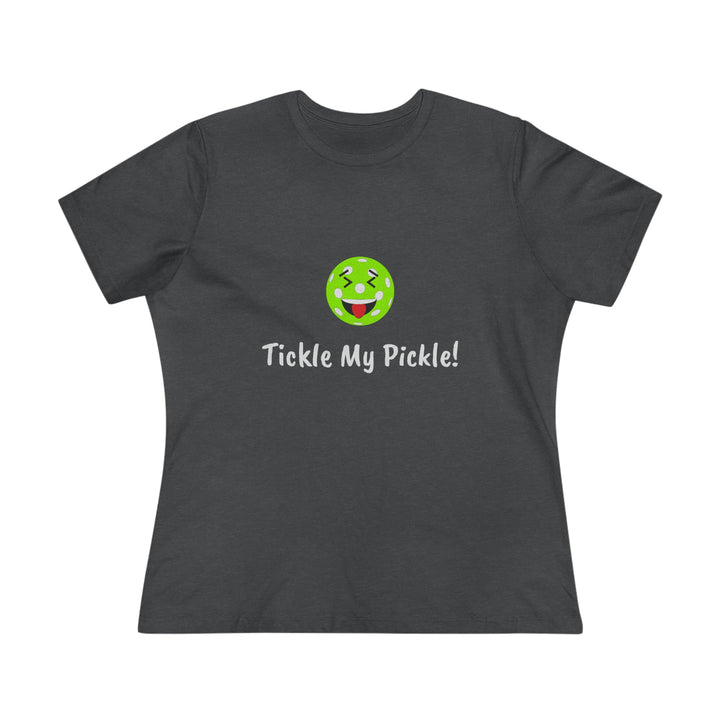 Tickle My Pickle Women's Relaxed-Fit T-shirt - Great Pickleball Stuff