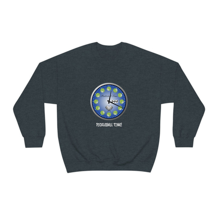 Pickleball Time Unisex Crewneck Sweatshirt - Great Pickleball Stuff