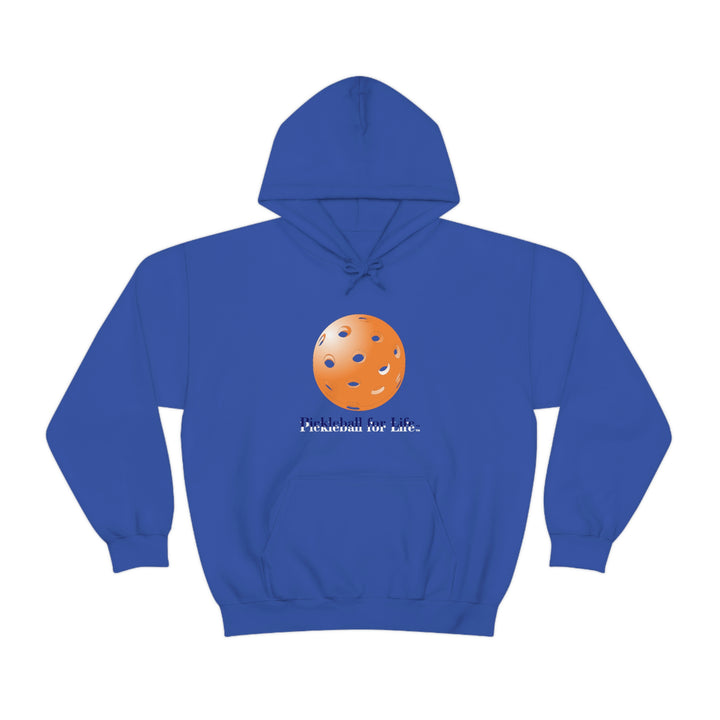 Pickleball for Life-Orange Unisex Hoodie - Great Pickleball Stuff