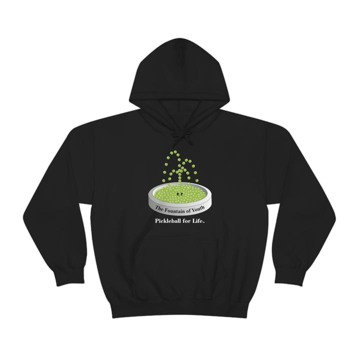 The Pickleball Fountain-Green Unisex Hoodie - Great Pickleball Stuff