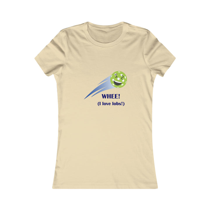 I Love Lobs! Women's Slim-Fit Premium Cotton T-Shirt - Great Pickleball Stuff