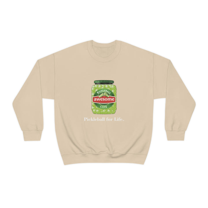 Awesome Pickles Unisex Crewneck Sweatshirt - Great Pickleball Stuff