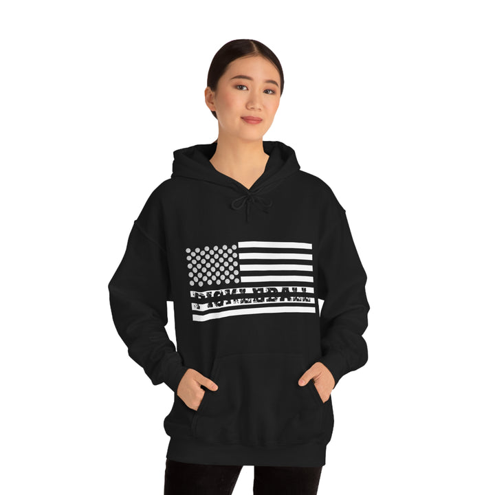 Pickleball Flag Transparent Unisex Hoodie - Great Pickleball Stuff