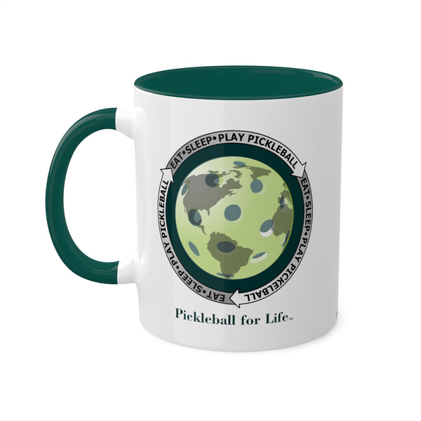 Eat Sleep Play Pickleball Coffee Mug-Great Pickleball Stuff