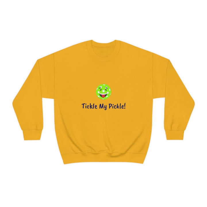 Tickle My Pickle Unisex Crewneck Sweatshirt - Great Pickleball Stuff