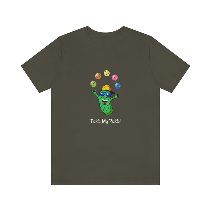 Tickle My Pickle Juggler Unisex T-Shirt - Great Pickleball Stuff