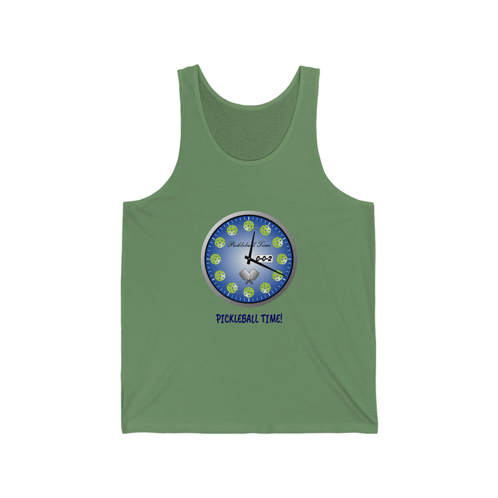 Pickleball Time Unisex Cotton Tank - Great Pickleball Stuff