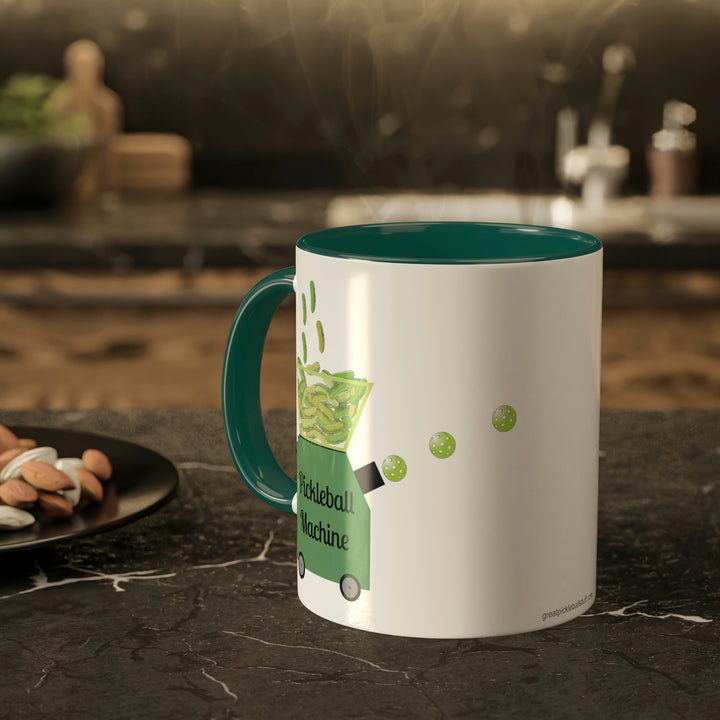 The Pickleball Machine Coffee Mug-Great Pickleball Stuff