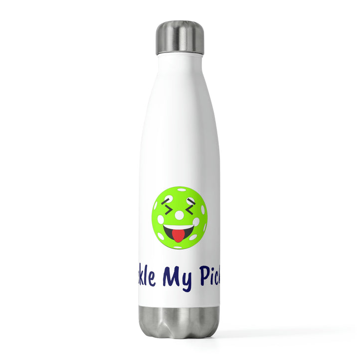 Tickle My Pickle Insulated Water Bottle (20oz) - Great Pickleball Stuff