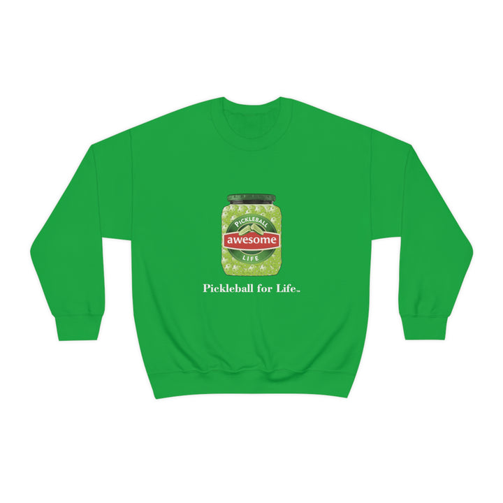 Awesome Pickles Unisex Crewneck Sweatshirt - Great Pickleball Stuff