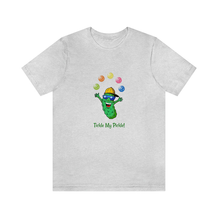 Tickle My Pickle Juggler Unisex T-Shirt - Great Pickleball Stuff
