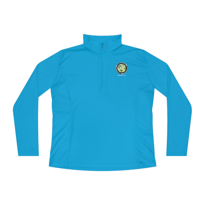 Eat Sleep Play Pickleball Women's Moisture-Wicking Quarter-Zip Pullover - Great Pickleball Stuff