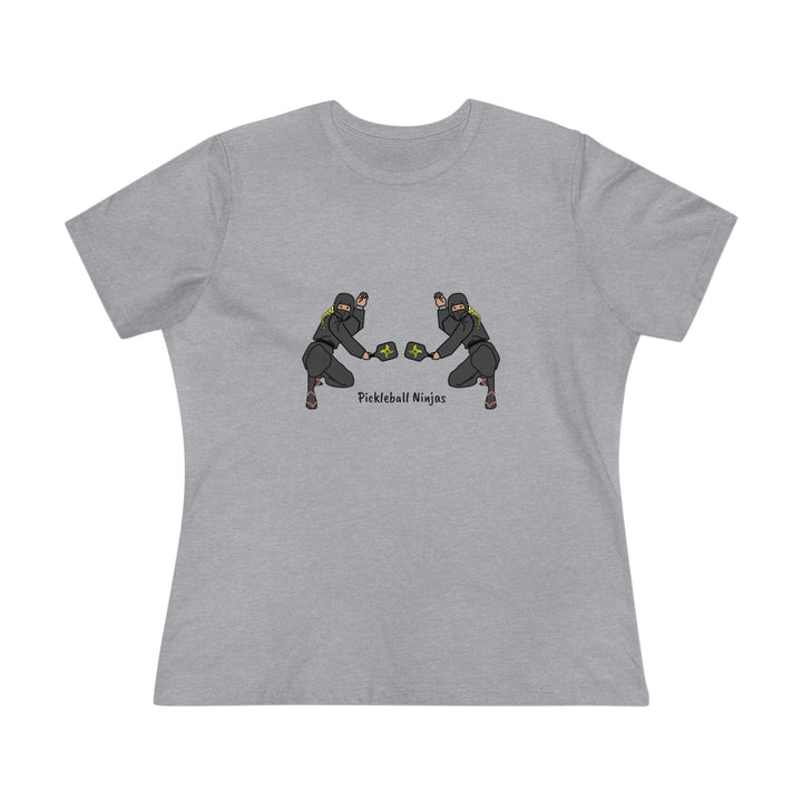 Pickleball Ninjas-Women's Doubles Women's Relaxed-Fit T-shirt - Great Pickleball Stuff