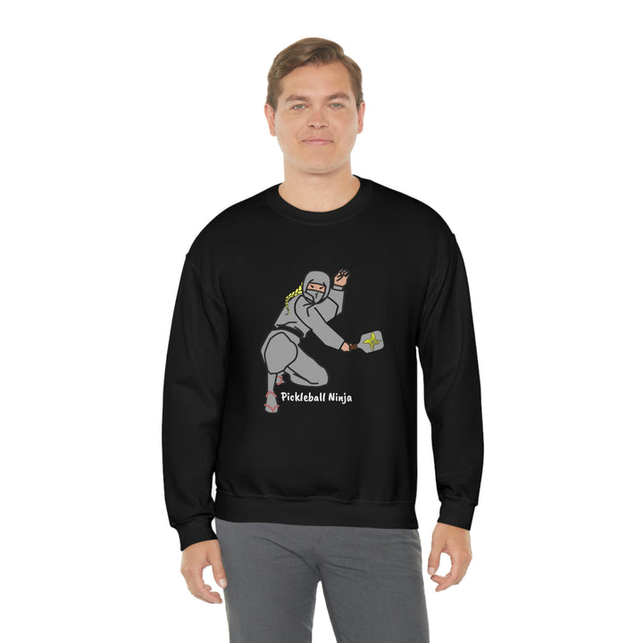 Pickleball Ninja-Female Unisex Crewneck Sweatshirt - Great Pickleball Stuff