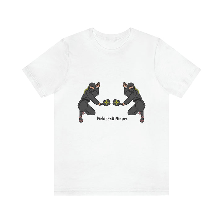 Pickleball Ninjas-Women's Doubles Unisex T-Shirt - Great Pickleball Stuff