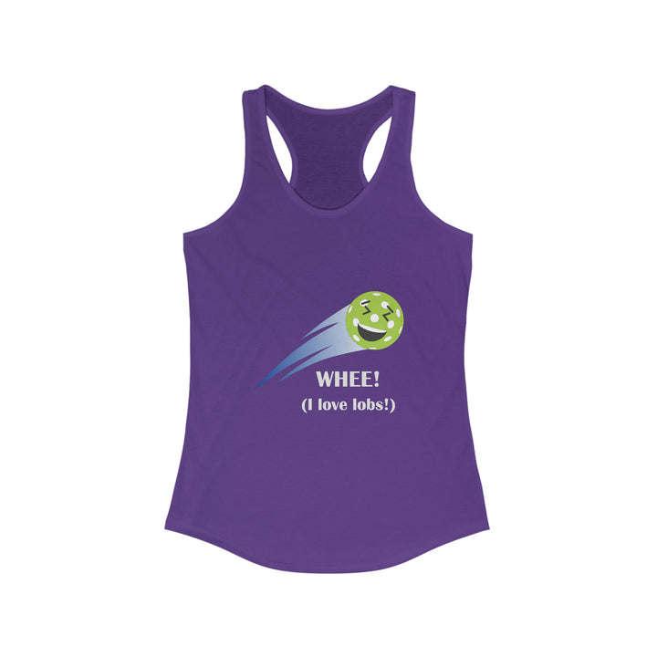 I Love Lobs! Women's Racerback Tank - Great Pickleball Stuff