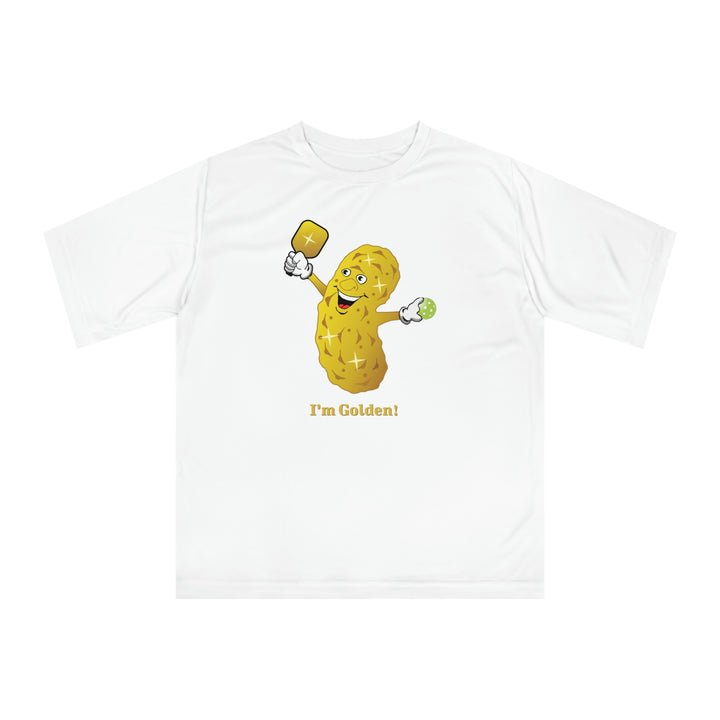 I'm Golden! Unisex Moisture-Wicking T-Shirt - Great Pickleball Stuff