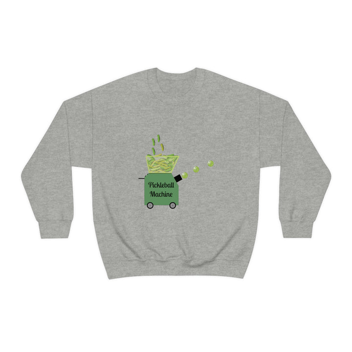 The Pickleball Machine Unisex Crewneck Sweatshirt - Great Pickleball Stuff