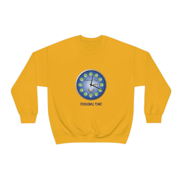 Pickleball Time Unisex Crewneck Sweatshirt - Great Pickleball Stuff