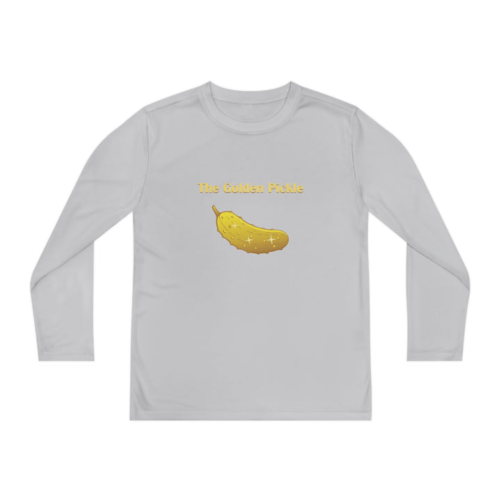 The Golden Pickle Youth Long Sleeve Moisture-Wicking T-Shirt - Great Pickleball Stuff