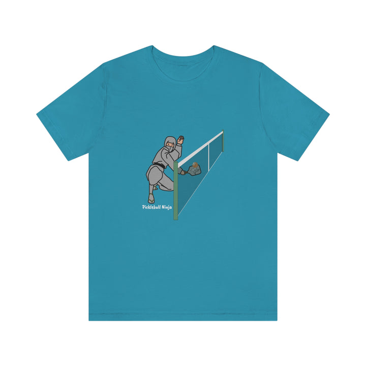 Pickleball Ninja Dinking-Male Unisex T-Shirt - Great Pickleball Stuff