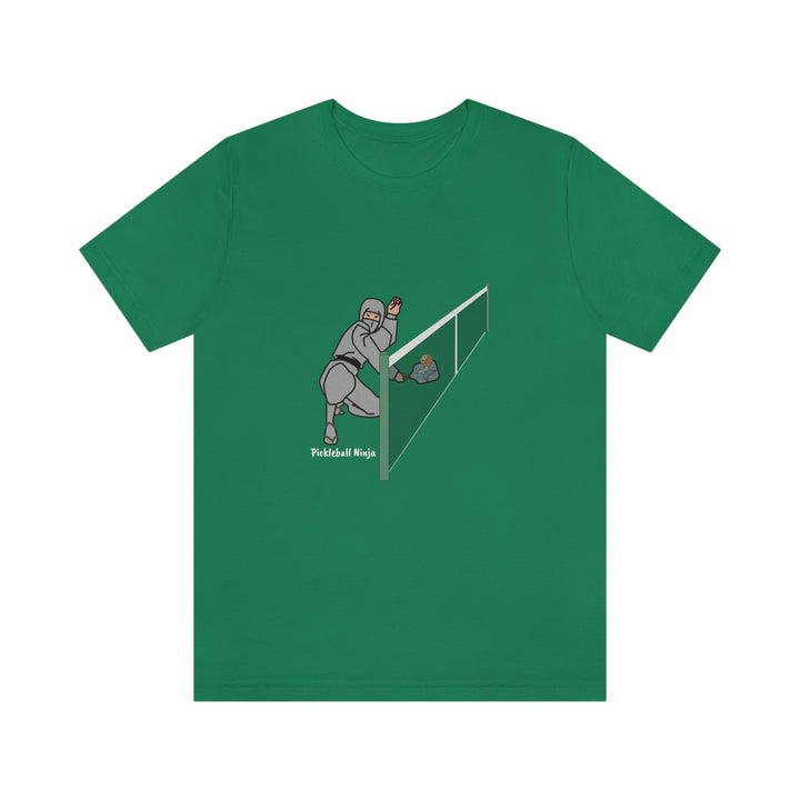 Pickleball Ninja Dinking-Male Unisex T-Shirt - Great Pickleball Stuff