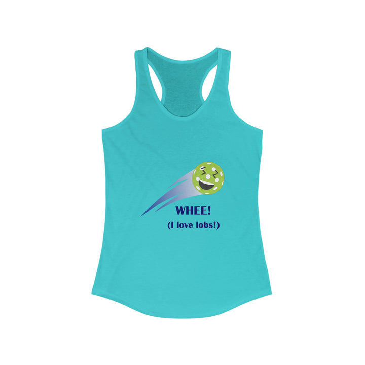 I Love Lobs! Women's Racerback Tank - Great Pickleball Stuff