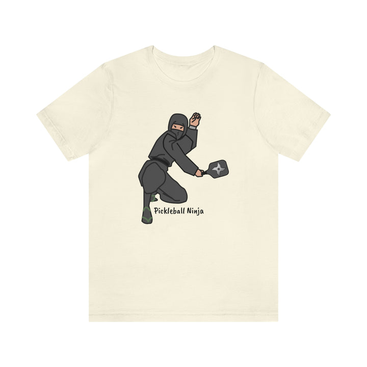 Pickleball Ninja-Male Unisex T-Shirt - Great Pickleball Stuff