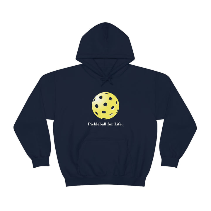 Pickleball for Life-Yellow Unisex Hoodie - Great Pickleball Stuff