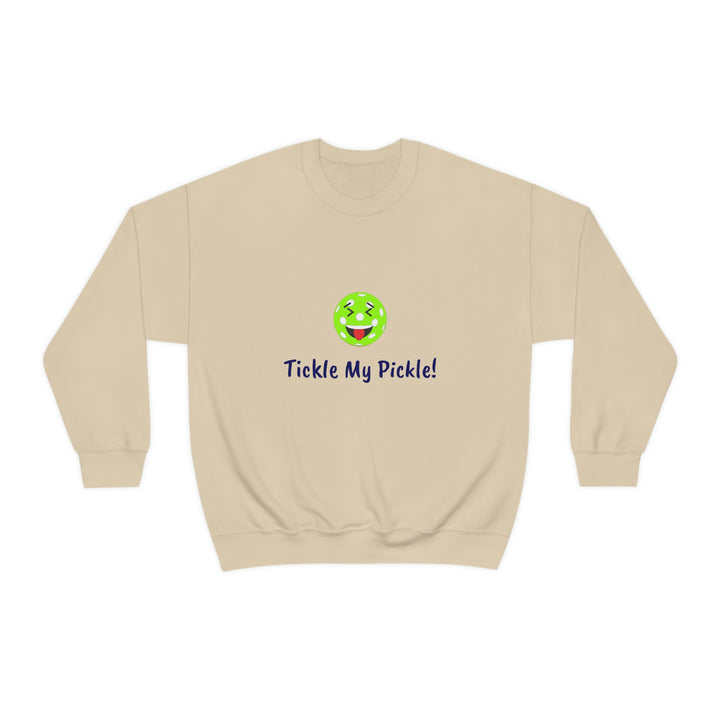 Tickle My Pickle Unisex Crewneck Sweatshirt - Great Pickleball Stuff