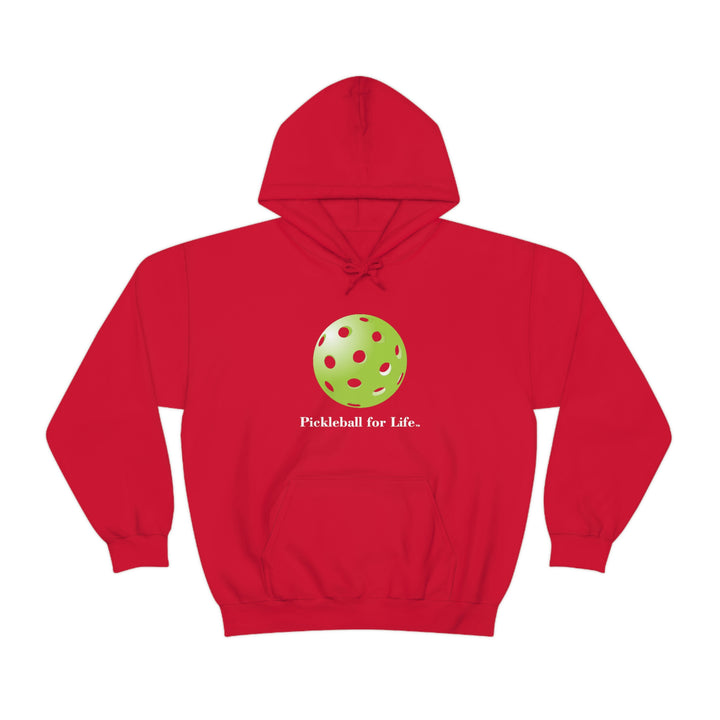 Pickleball for Life-Green Unisex Hoodie - Great Pickleball Stuff