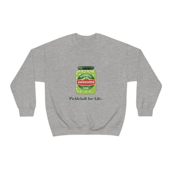 Awesome Pickles Unisex Crewneck Sweatshirt - Great Pickleball Stuff