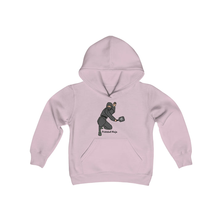 Pickleball Ninja-Male Youth Hoodie - Great Pickleball Stuff