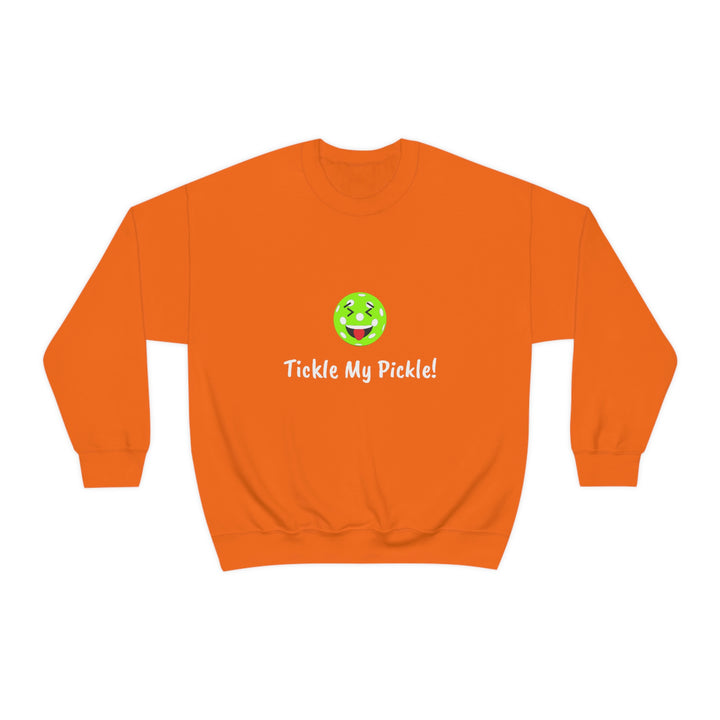 Tickle My Pickle Unisex Crewneck Sweatshirt - Great Pickleball Stuff